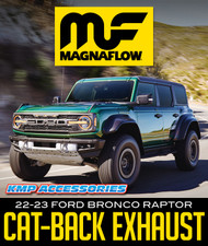 Magnaflow Overland Series Cat-Back Exhaust: 2022–2023 Ford Bronco Raptor