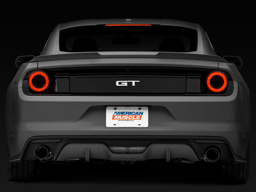 Raxiom Halo LED Smoked Tail Lights with Gloss Black Housing - 393827