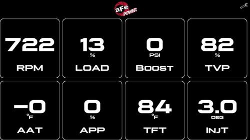 AFE AGD Advanced Gauge Display Monitor - 77-91001 (2011-2022 6.7L Powerstroke F250/F350 Super Duty)