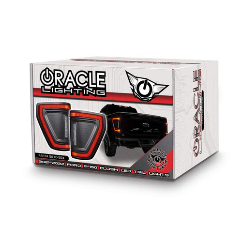 Oracle Lighting 21-24 Ford F-150 Flush Style LED Tail Lights - 5910-504 Photo - in package