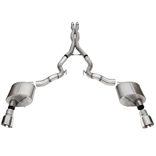 Corsa Performance Xtreme Cat-Back Exhaust with Polished Tips 21270