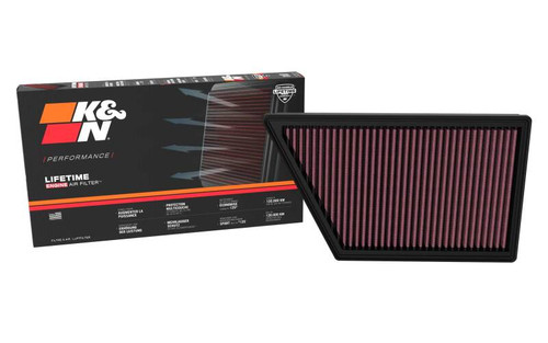 K&N 23-24 Ford Ranger/Everest 2.0L L4 Diesel  Drop-In Air Filter - 33-3185 Photo - out of package