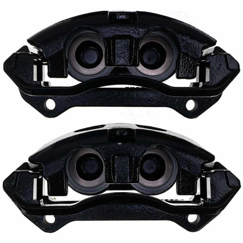 Power Stop 10-21 Ford Expedition Front Black Caliper - Pair w/Bracket - S5236BLK Photo - Primary