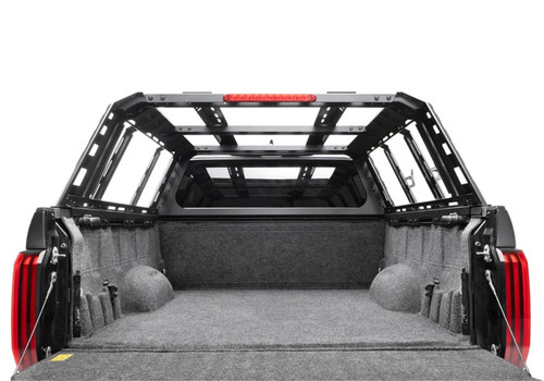 RealTruck 15-24 Ford F-150 5.5ft. Bed Ascend Overland Truck Rack - RT298503 Photo - Mounted