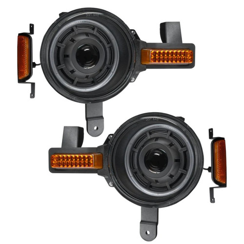 Oracle 2021+ Ford Bronco Oculus  Bi-LED Projector Headlights - Amber/White Switchback SEE WARRANTY - 5886-023 User 1