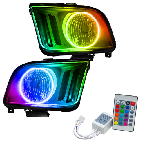 Oracle 05-09 Ford Mustang SMD HL - ColorSHIFT w/ Simple Controller SEE WARRANTY - 7048-504 Photo - Primary