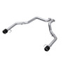 MBRP Armor Pro Axle-Back Rear Exit, Dual Exhaust System with Carbon Fiber Tips - S52663CF (2021-2024 F-150 Raptor)