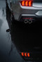 MBRP 2024+ Ford Mustang 5.0L Blk Alum. SS 3in Cat-Back Exhaust w/ Quad Blk Tips (Valve Delete) - S7282BLK Photo - Close Up