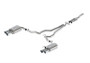 Ford Racing 2024 Mustang 2.3L Sport Non-Active Cat-Back Exhaust w/GT Valance - Chrome - M-5200-M2SCV User 1