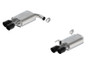 Ford Racing 2024 Mustang 2.3L Extreme Non-Active Axle-Back w/GT Valance - Black Tip - M-5230-M2EBV User 1