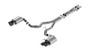 Borla 2024 Ford Mustang GT 5.0L V8 w/ Active Exhaust ATAK Cat-Back Exhaust System - Black Chrome - 140963BC Photo - Primary
