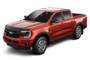 AVS 2024 Ford Ranger Aeroskin II Textured Low Profile Hood Shield - Black - 436266 Photo - Mounted