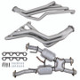 BBK 79-93 Ford Mustang 5.0L 1-5/8 Long Tube Headers w/High Flow Catted X-Pipe (Ti Ceramic) - 15312 Photo - Primary