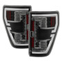 Spyder 21-23 Ford F150 (Halogen w/ Blind Spot) Full LED Tail Lights - Black (ALT-YD-FF15021HALBS-BK) - 5088789 Photo - Primary