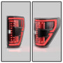 Spyder 21-23 Ford F150 (Halogen w/ Blind Spot) Full LED Tail Lights - Black (ALT-YD-FF15021HALBS-BK) - 5088789 Photo - Unmounted