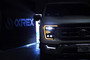 AlphaRex NOVA-Series LED Projector Headlights with Alpha Black Housing - 880138 (2021-2024 F-150 w/ Factory Halogen Headlights)