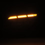 AlphaRex MK II NOVA-Series Clear Lens LED Projector Headlights w/Active Lighting & Sequential Signals, Alpha Black Housing - 880487 (2013-2014 Mustang)