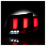 Spyder Smoked Light Bar Sequential Turn Signal LED Tail Lights - 5085115 (2010-2012 Mustang)