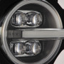 AlphaRex NOVA-Series Black LED Projector Headlights - 880260