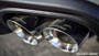 Corsa Performance Sport Axle-Back Exhaust with Gunmetal Tips - 21002GNM Installed