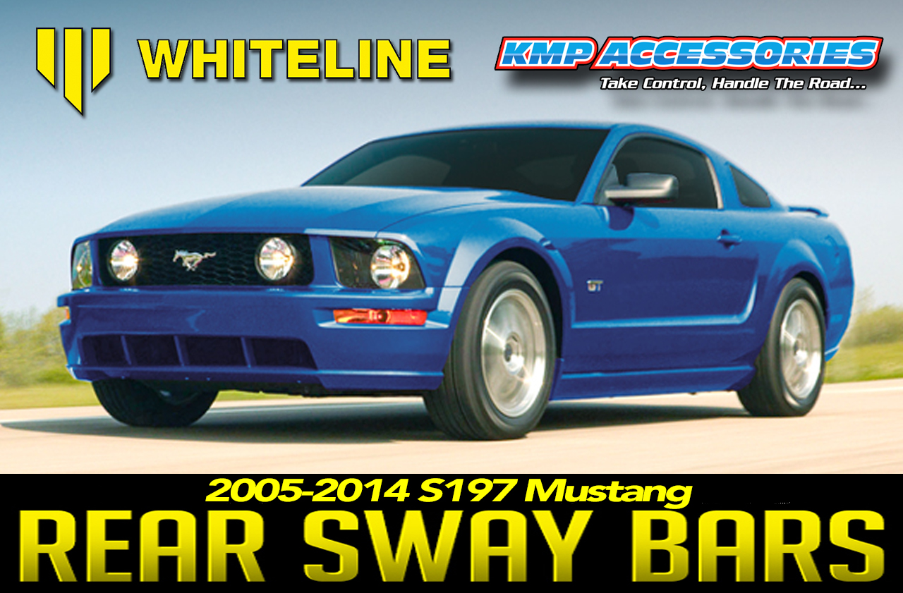 Whiteline Rear Sway Bar & End Links: Ultimate Upgrade for Your S197 Mustang