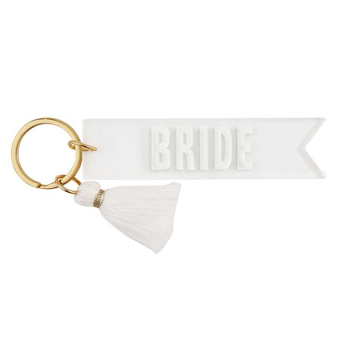 Acrylic Keychain - Bride - Santa Barbara Design Studio