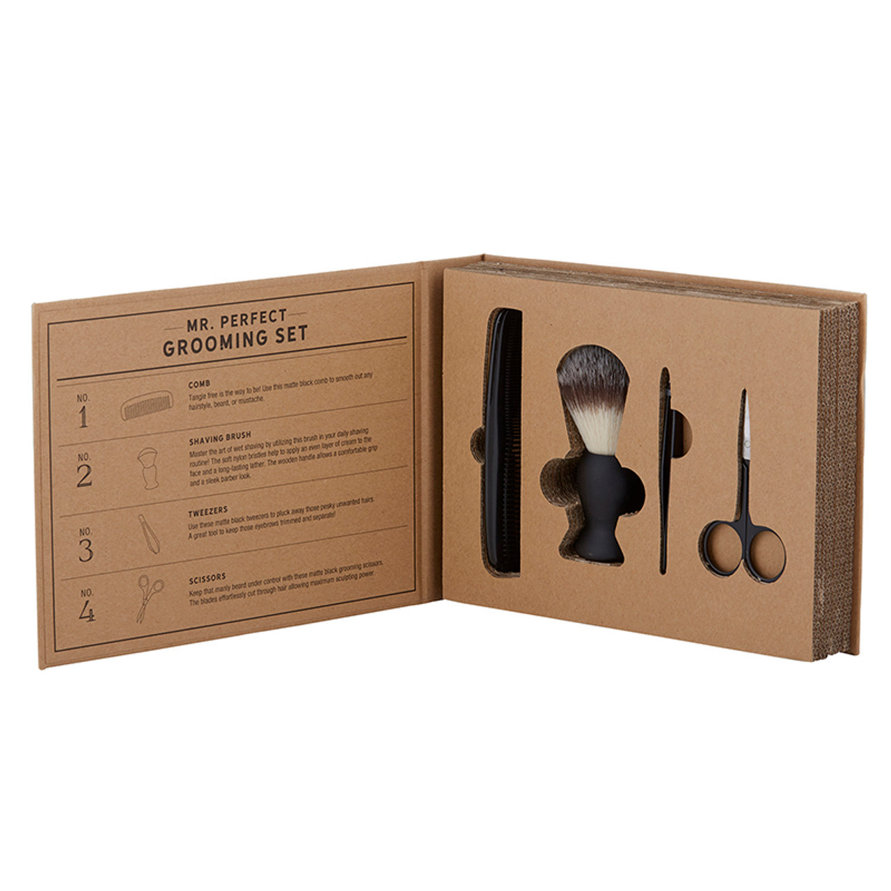 Mr. Perfect Grooming Set Book Box - [Consumer]Santa Barbara Design