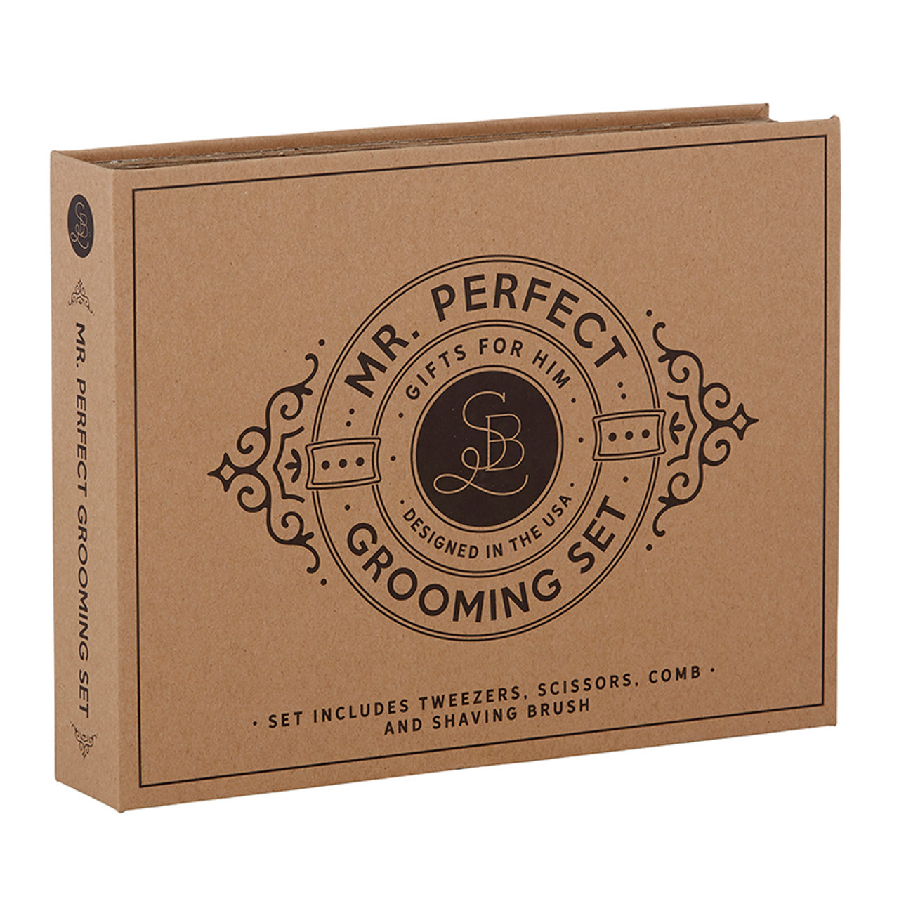 Mr. Perfect Grooming Set Book Box - [Consumer]Santa Barbara Design