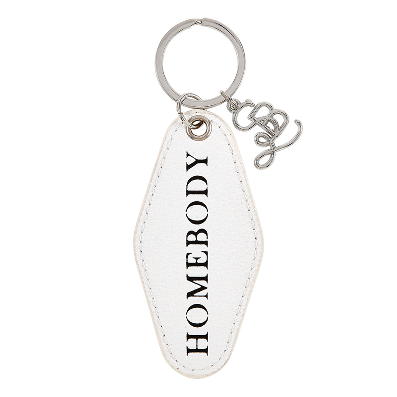 Face to Face Leather Motel Key Tag - Tired As A Mother - Santa Barbara  Design Studio