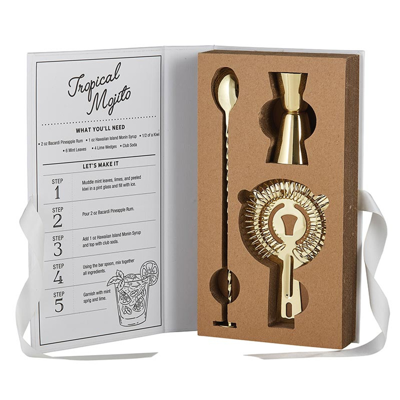 Santa Barbara Design Studio Barware Book Box - Thumbnail 2