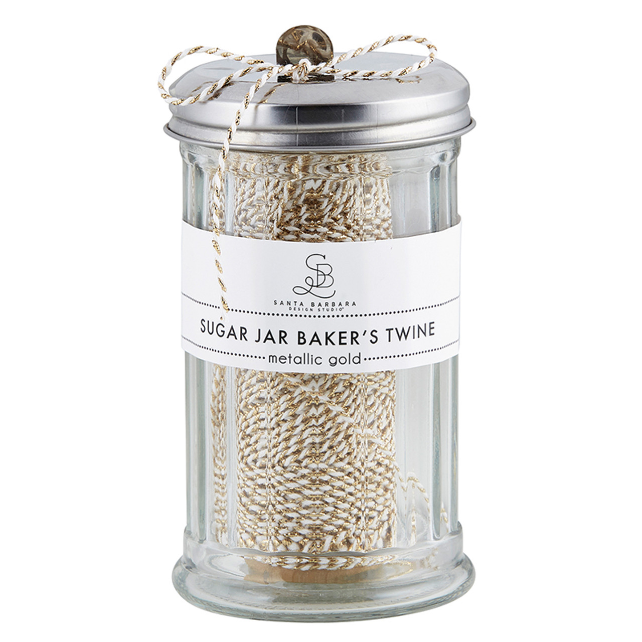 Sugar Jar Bakers Twine - Metallic Gold - Santa Barbara Design Studio