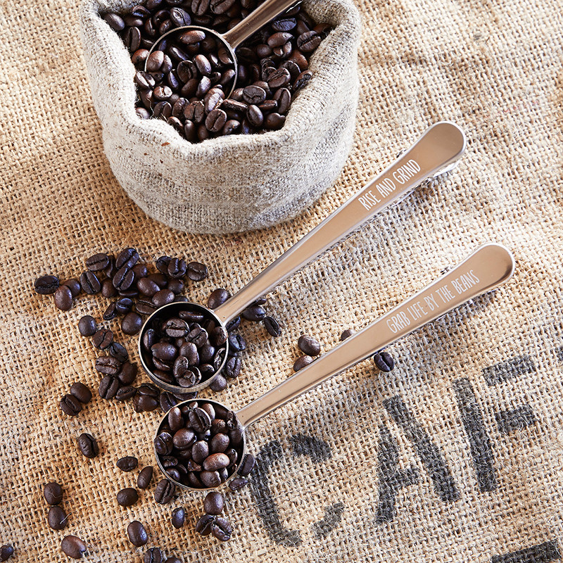 Santa Barbara Design Studio Rise and Grind Coffee Clip Scoop - Thumbnail 3