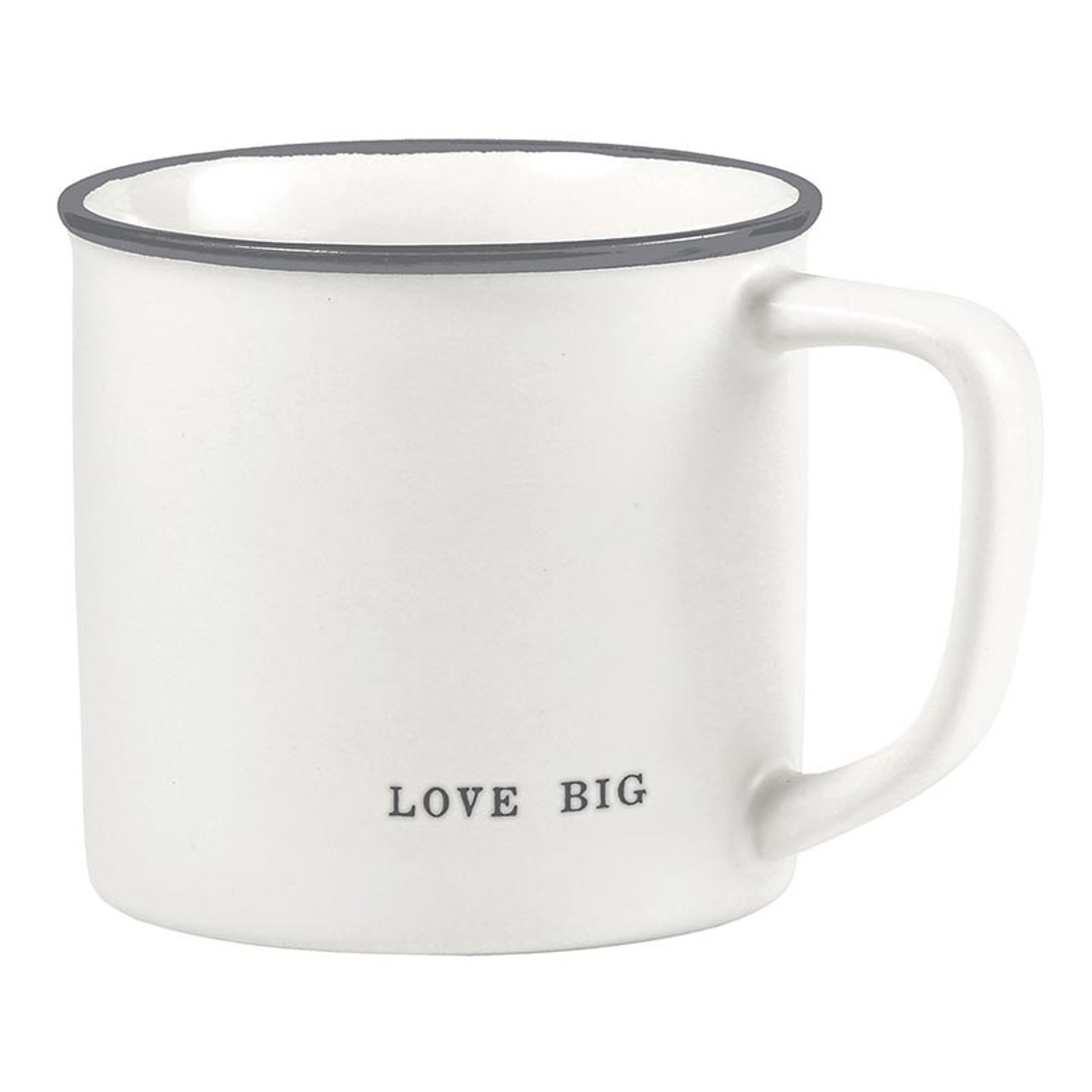 Large Giant Massive White Plain Coffee Mug - Biggest Mug In The