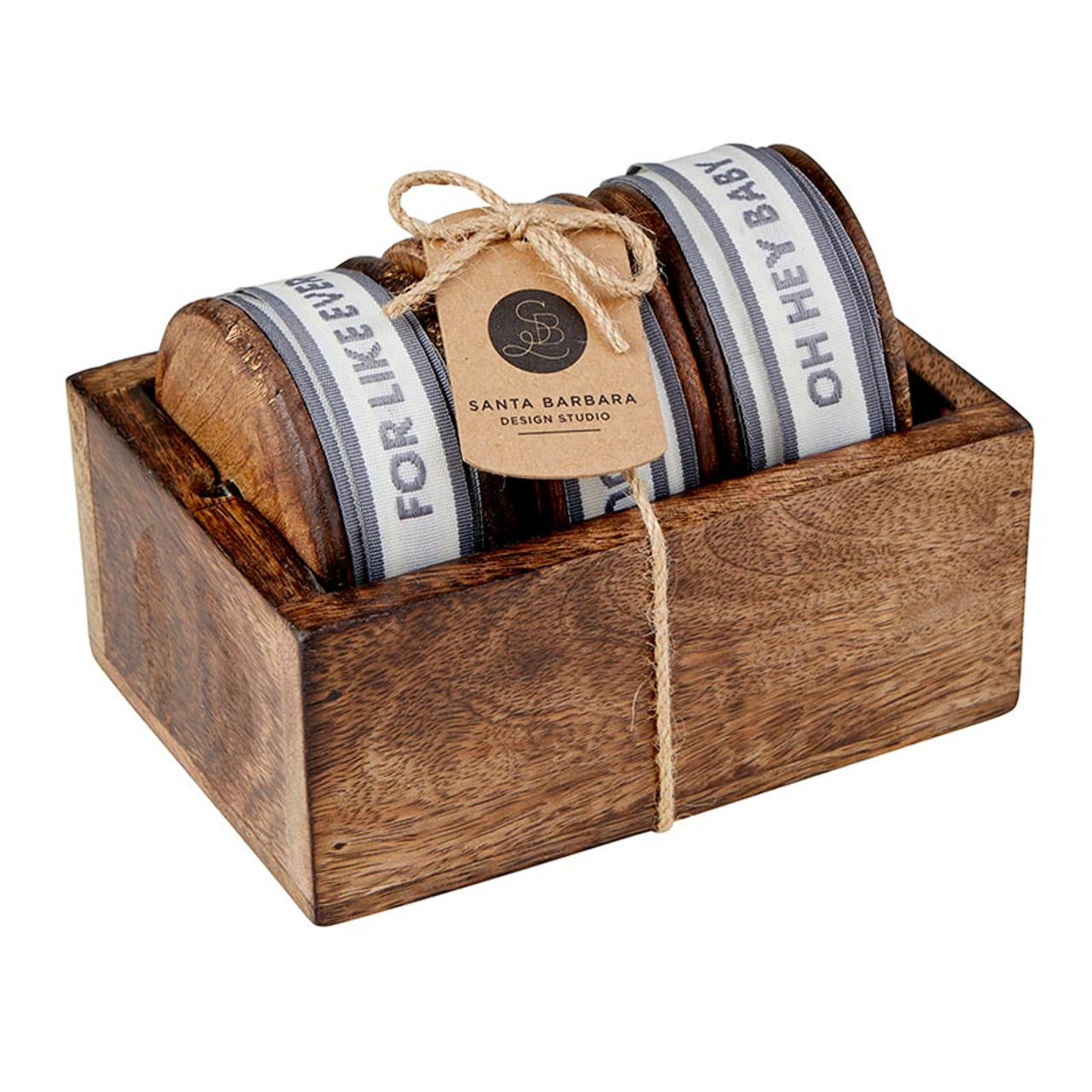 Sugar Jar Bakers Twine - Black and White - [Consumer]Santa Barbara