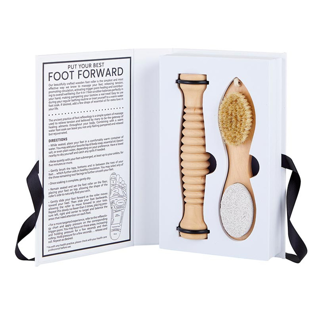 Cleanlogic Foot Buffer & Brush, 4 In 1, Footcare