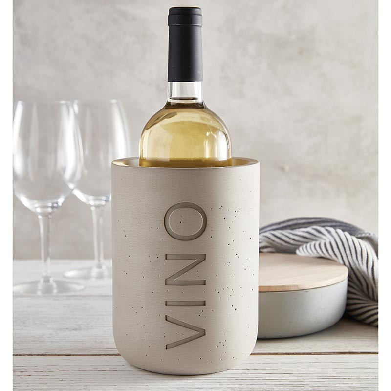 Cement Wine Bottle Holder - Thumbnail 5