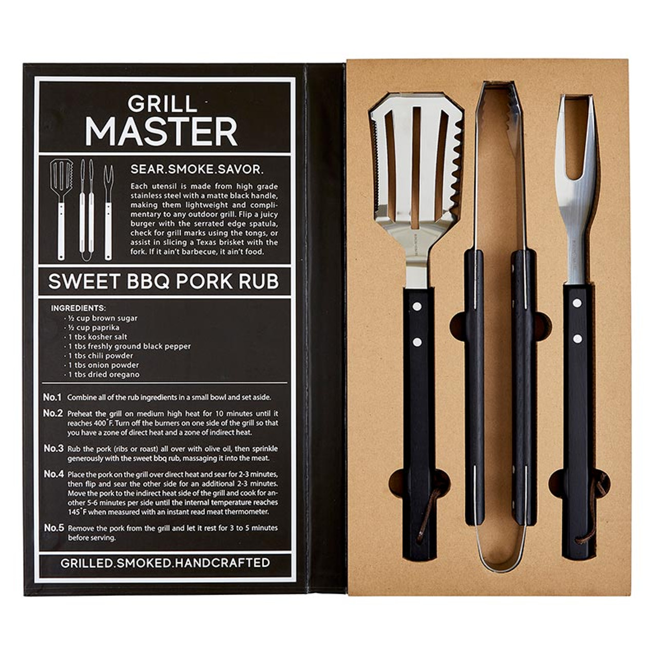 BBQ Grill Tool Kits - Set of 3