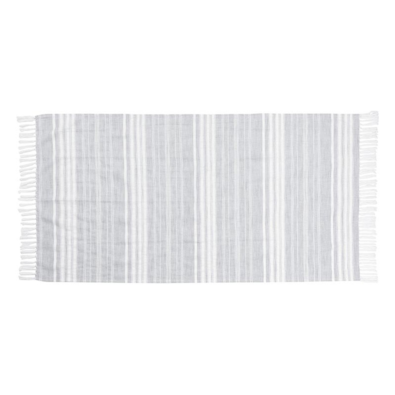 Knit Dish Towel - Ivory/Black - Santa Barbara Design Studio
