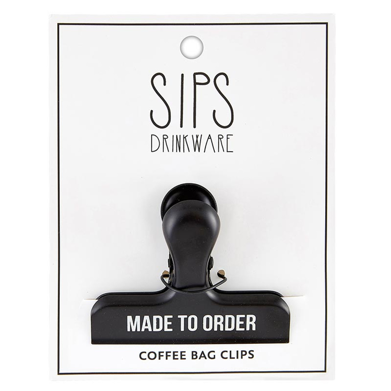 Coffee Clip/Scoop - Rise and Grind - Santa Barbara Design Studio