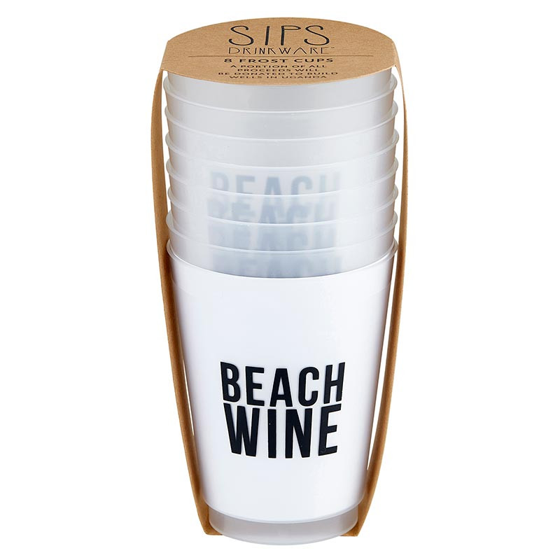 Frost Cups - Beach Wine - Set of 8 - Thumbnail 4