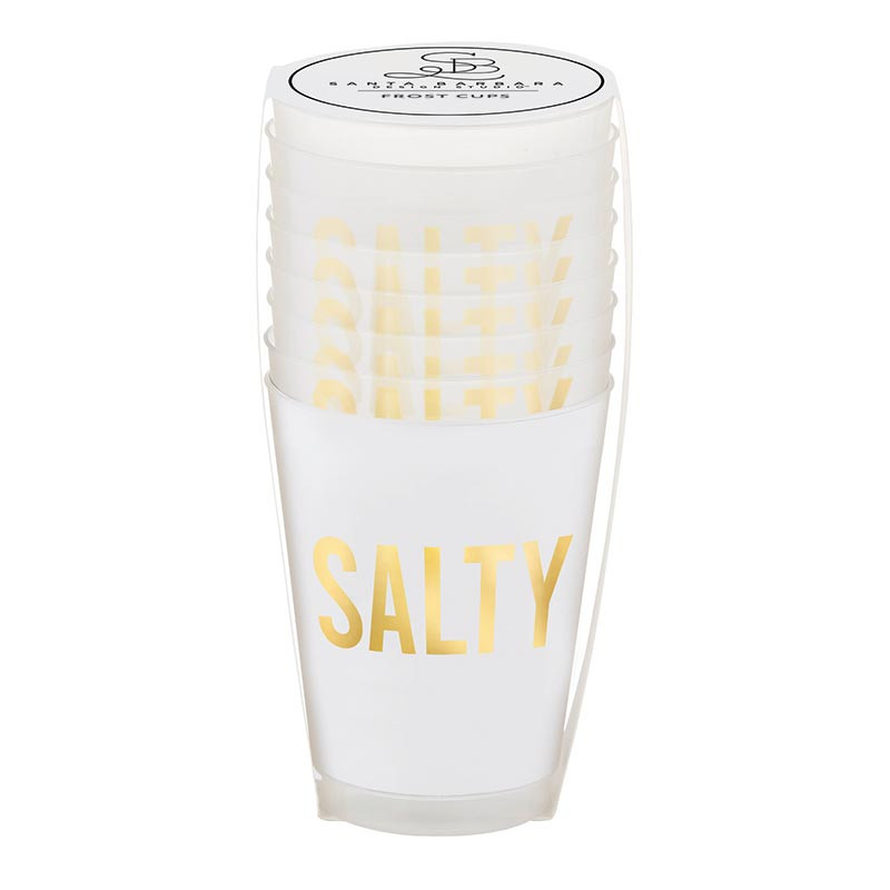 Gold Foil Frost Cups - Salty