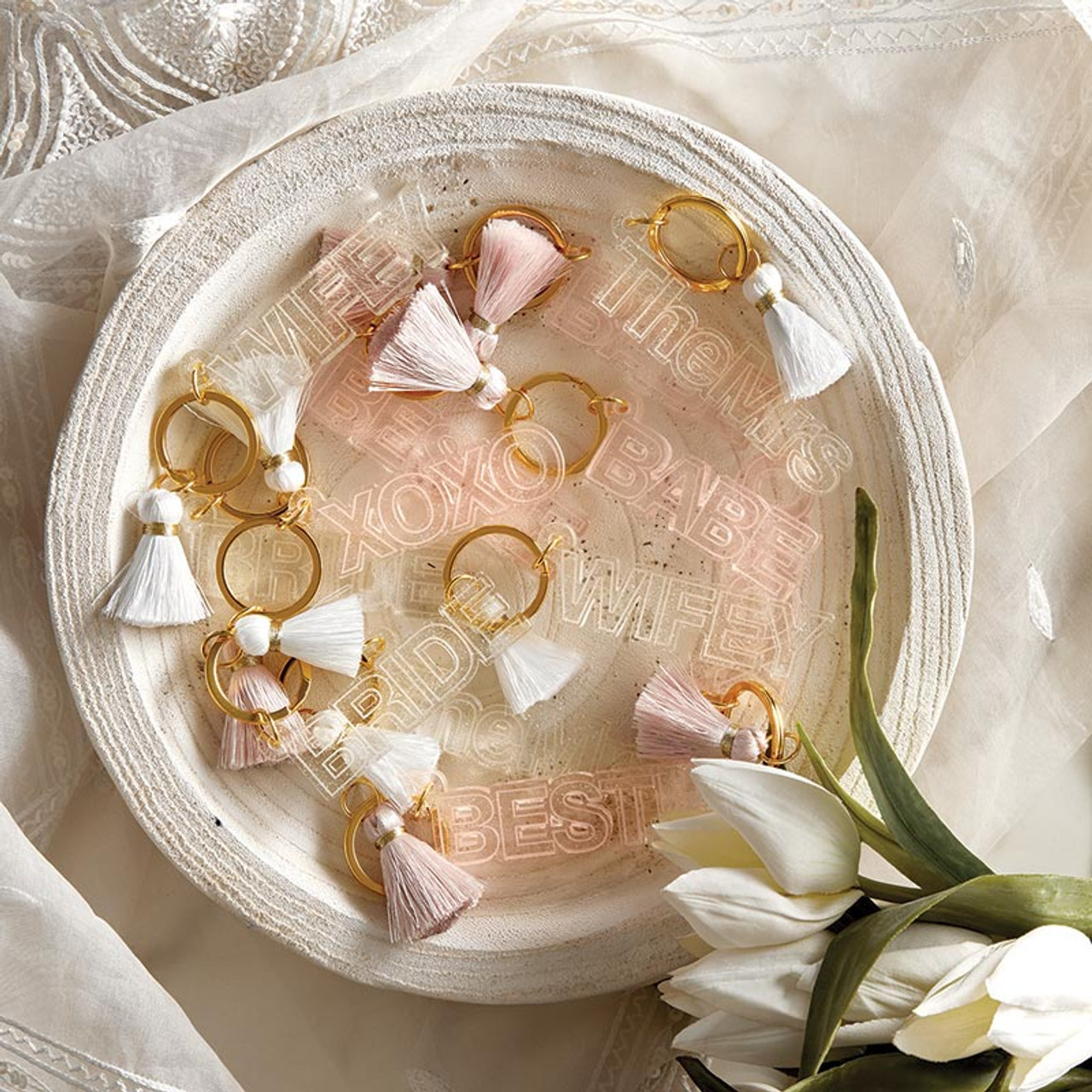 Acrylic Keychain - XOXO - [Consumer]Santa Barbara Design Studio