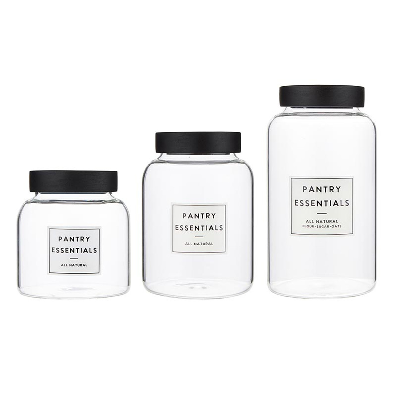 Essentials Package One - Set of 12 Herbs Pantry Jars