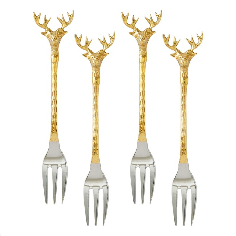 Stag Charcuterie Essentials Forks - Set of 4 - Thumbnail 2