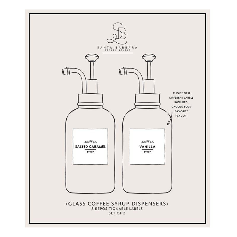 Santa Barbara Design Studio Coffee Syrup Dispenser - Thumbnail 4