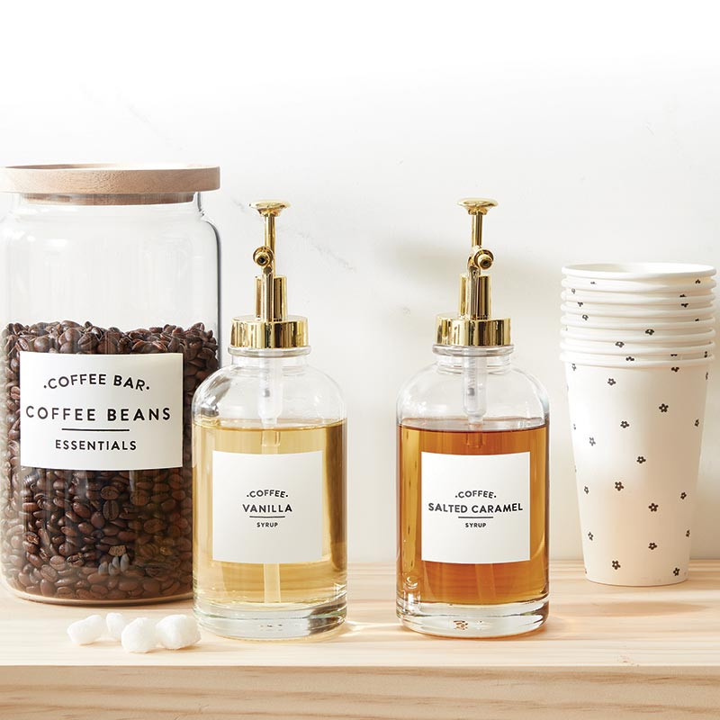 Santa Barbara Design Studio Coffee Syrup Dispenser