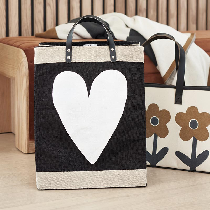 Santa Barbara Design Studio Unisex's Tote Farmers Market Jute Totebag - Thumbnail 4