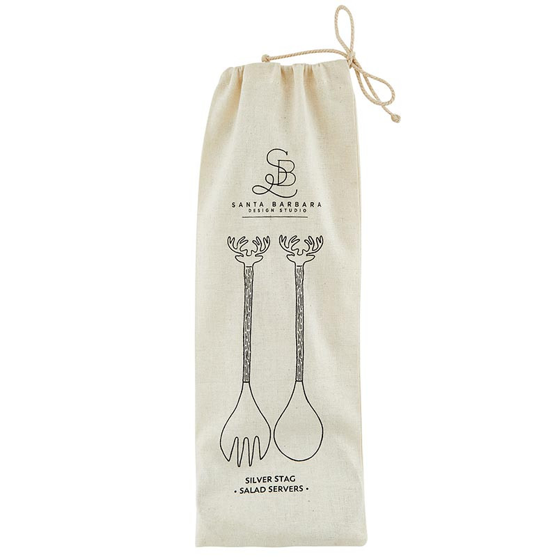 Santa Barbara Design Studio Stag Salad Serving Set - Thumbnail 2