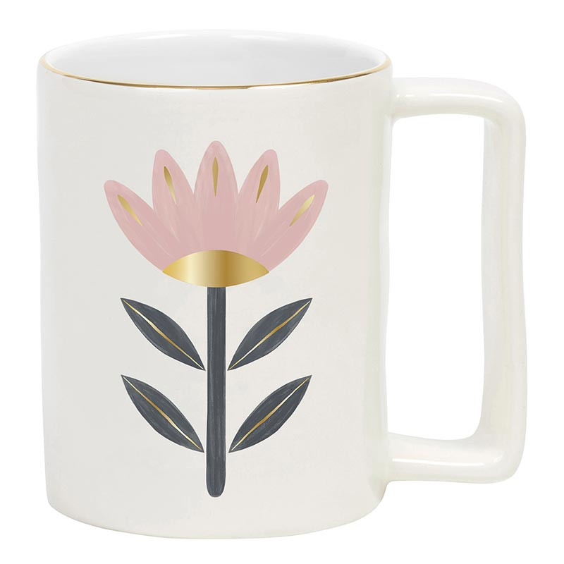 Gold Foil Organic Mug - Thumbnail 2