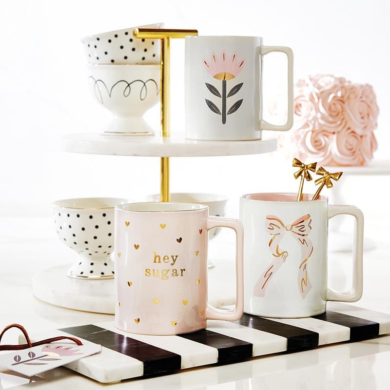 Gold Foil Organic Mug
